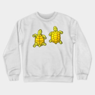Tortoise Illustration - Sulcata Tortoise Crewneck Sweatshirt